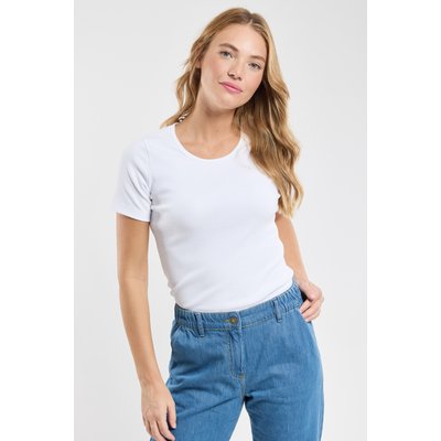 T-shirt uni col rond en coton PLOGOFF ARMOR-LUX