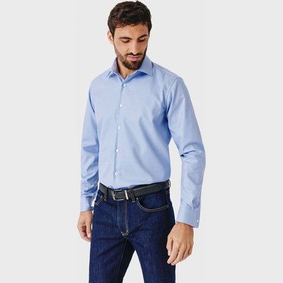 Chemise Regular fit sans repassage micro carreaux ACROSS