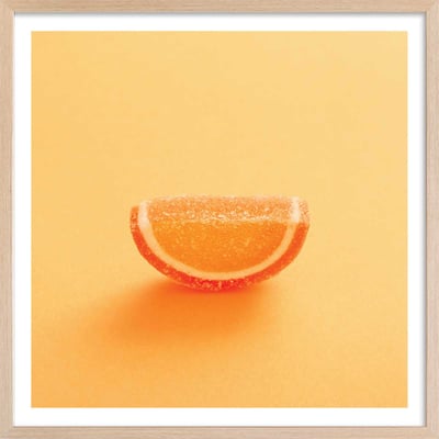 Affiche cuisine bonbon à l'orange HEXOA