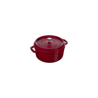 Cocotte Ronde Fonte Émaillée Bordeaux Ø26 Cm 5,2 L STAUB
