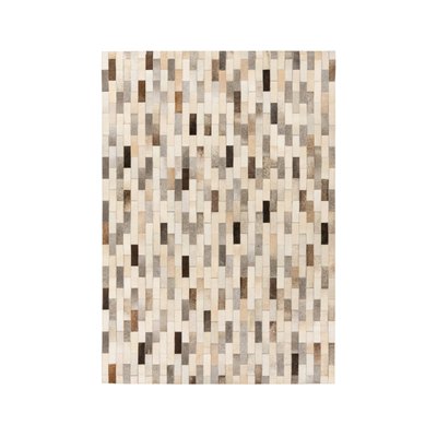 Tapis en cuir de vachette, rectangulaire, Ravi RECOLLECTION