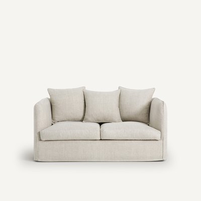 2-Sitzer-Sofa Néo Chiquito, Baumwolle/Leinen AM.PM