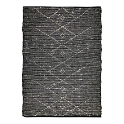 Tapis en jonc de mer motif tribal  CHIC TRIBAL THE DECO FACTORY