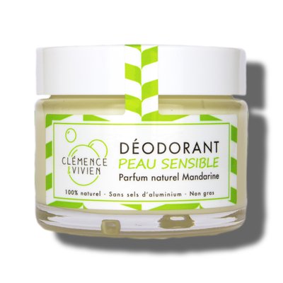 Déodorant Peau Sensible  Le Mandarine CLEMENCE ET VIVIEN