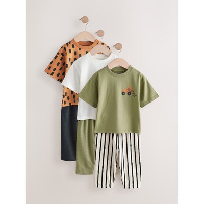 T-shirt manches courtes et jogging, lot de 3 NEXT