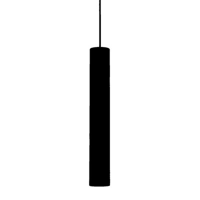 Suspension Design Candle Tube Noir MILLUMINE