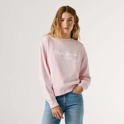 Sweat-Shirt À Col Rond Avec Logo PEPE JEANS