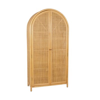 Armoire pour enfant bohème rotin naturel et cannage ARLO SWEEEK