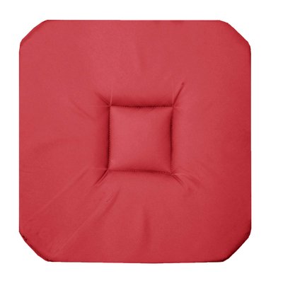 Coussin galette de chaise 4 rabats Uni Panamas DOUCEUR D'INTÉRIEUR