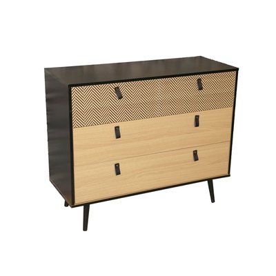 Commode contemporaine effet bois Chelsea URBAN LIVING