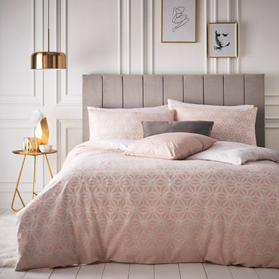 Tessellate Cotton Mix Duvet Cover and Pillowcase Set FURN.