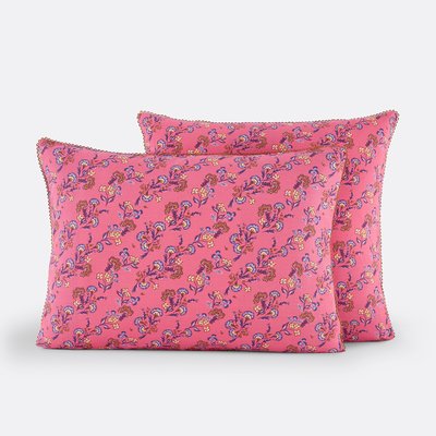Funda de almohada 50% algodón reciclado, Merline LA REDOUTE INTERIEURS