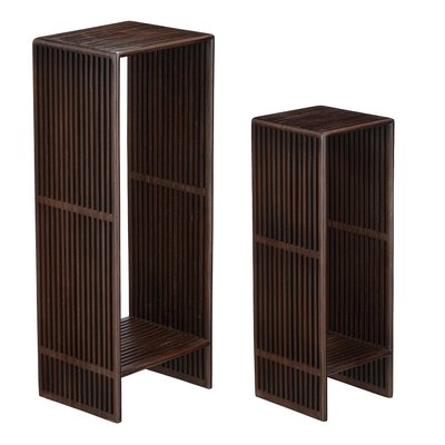 Table d'appoint Gian Brun foncé MICA DECORATIONS