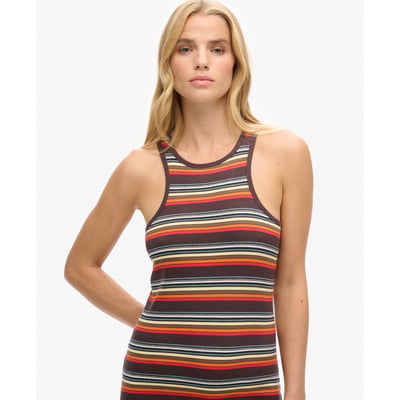 Robe à dos nageur rayée Vintage SUPERDRY