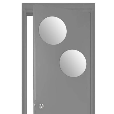 Lot de 2 miroirs adhésifs ronds 5FIVE SIMPLY SMART