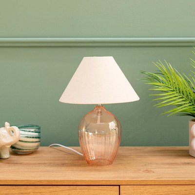 Olivet Glass Table Lamp SO'HOME