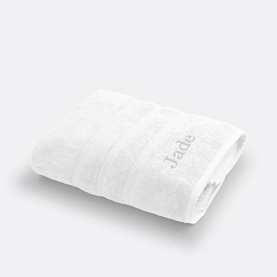 Drap de bain personnalisé coton bio, Ismo LA REDOUTE INTERIEURS