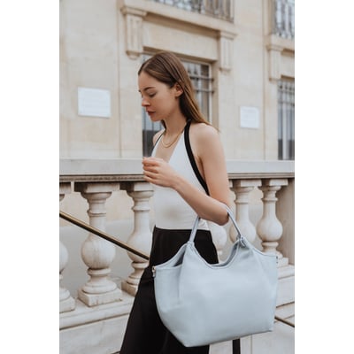 Sac cabas en cuir grainé ALYSSA OH MY BAG