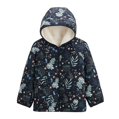 Veste à capuche enfant en sherpa réversible BELLE DE NUIT PETIT BEGUIN