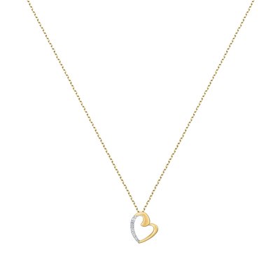 Collier en or 375 et diamant CLEOR