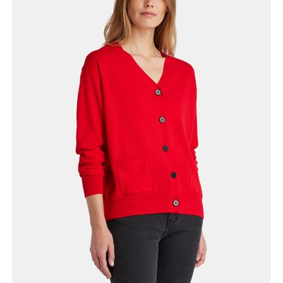 Gilet femme laine rouge La Redoute