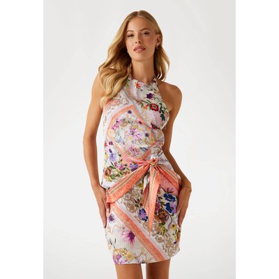 Mini Robe Imprimé Foulard GUESS