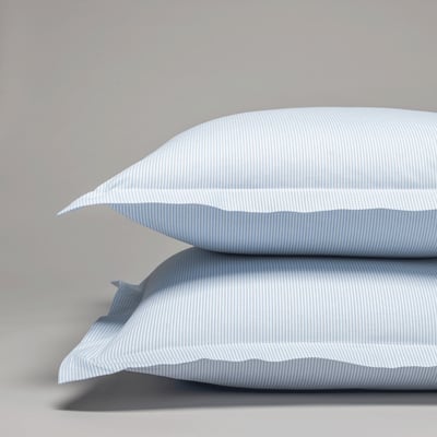 Taie d'oreiller oxford en coton tissé 120 fils - 300tc BIARRITZ COTTON & CO
