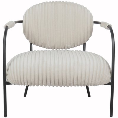 Fauteuil en velours côtelé - LEON HOMIFAB