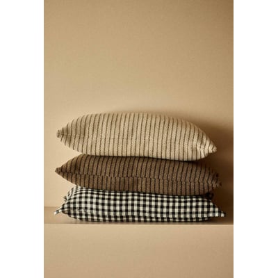 Housse de coussin outdoor en coton, RAYURES GABRIELLE PARIS