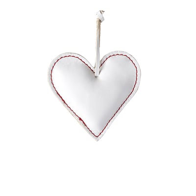 Suspension décorative coeur en cuir L12 SIA DECO