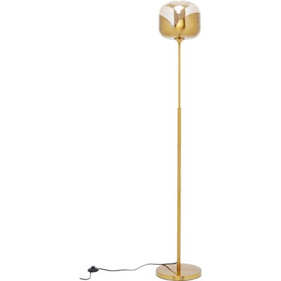 Lampadaire en verre et acier, GOBLET BALL KARE DESIGN
