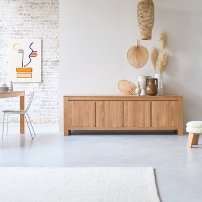 Buffet en chêne massif 210 cm EDEN TIKAMOON