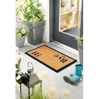 Hi Bye Doormat Coir Doormat MY MAT