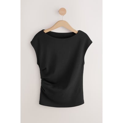 T-shirt drapé en jersey NEXT