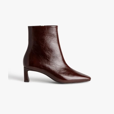 Boots À Talon en cuir MUSE BOCAGE