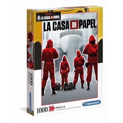 La casa de papel - 1000 pièces CLEMENTONI