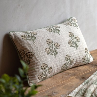 Elara Floral Filled Cushion SO'HOME