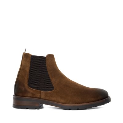Bottines Chelsea en daim brossé - CHELTY DUNE LONDON
