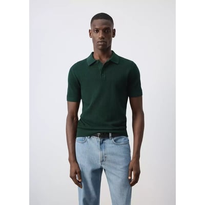 Polo 100 % coton maille structure MANGO MAN