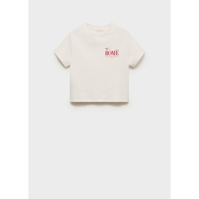 T-shirt imprimé manches courtes MANGO TEEN