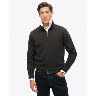 Sweat à col zippé Core Logo SUPERDRY