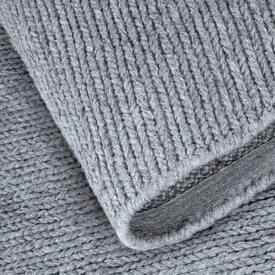 Tapis kilim, motif faux uni, tissé à la main, FRANCOIS, chic UN AMOUR DE TAPIS