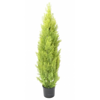 Cyprès artificiel en pot anti-UV pour ext ARTIFICIELLES