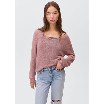Pull en maille ajourée MANGO TEEN