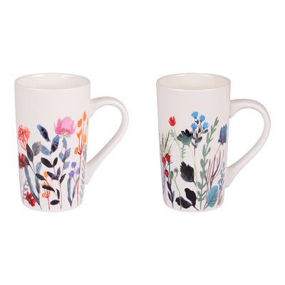 Coffret de 2 mugs   50 cl-FLOR TABLE PASSION