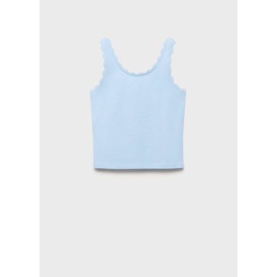 T-shirt bretelles détail brodé MANGO KIDS