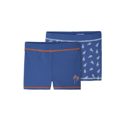 Lot de 2 shorties de bain VERTBAUDET