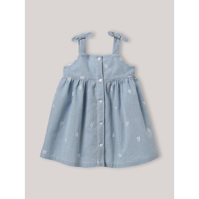 Robe vichy brodée CYRILLUS