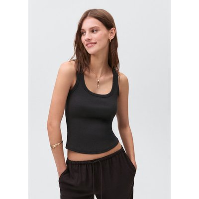 Top maille bretelles MANGO TEEN