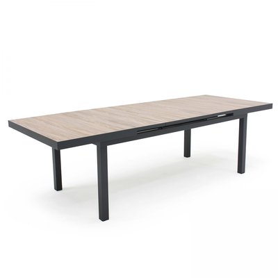 Table extensible aluminium et céramique TIVOLI OVIALA